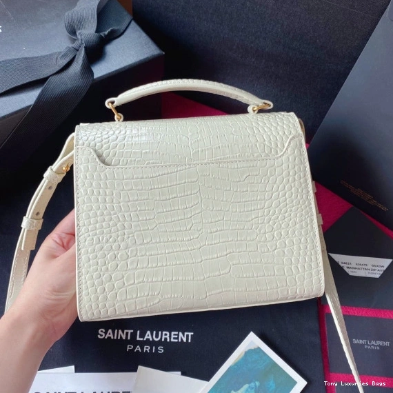 Tony Luxuries HANDLE TOP CASSANDRA BAG MINI YSL 0804